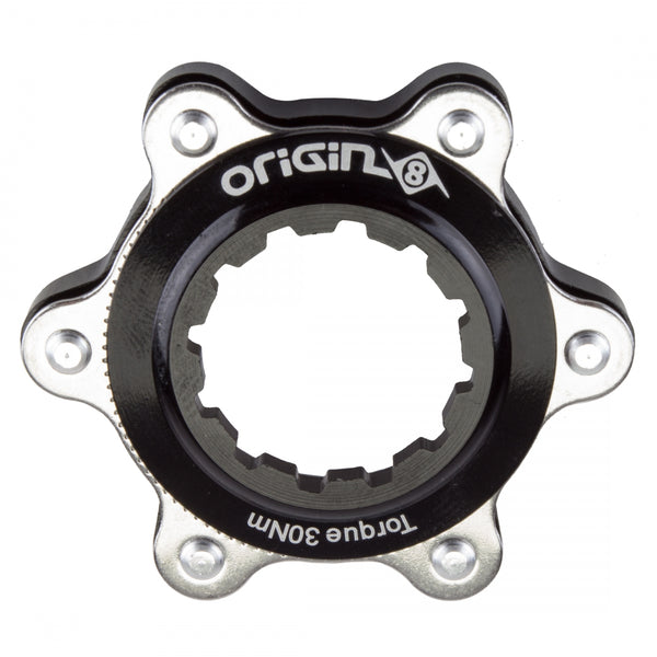 ORIGIN 8 DISC ADAPTER 6H/CTR LOCK BLACK f/QR