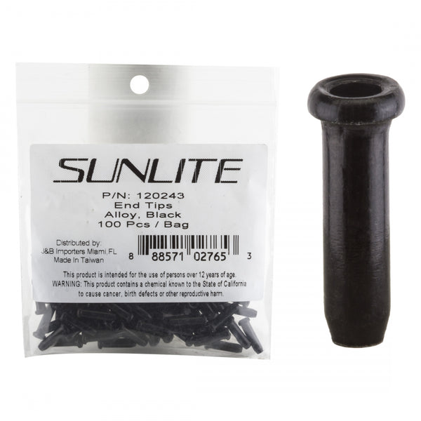 SUNLITE ALLOY BLACK BGof100