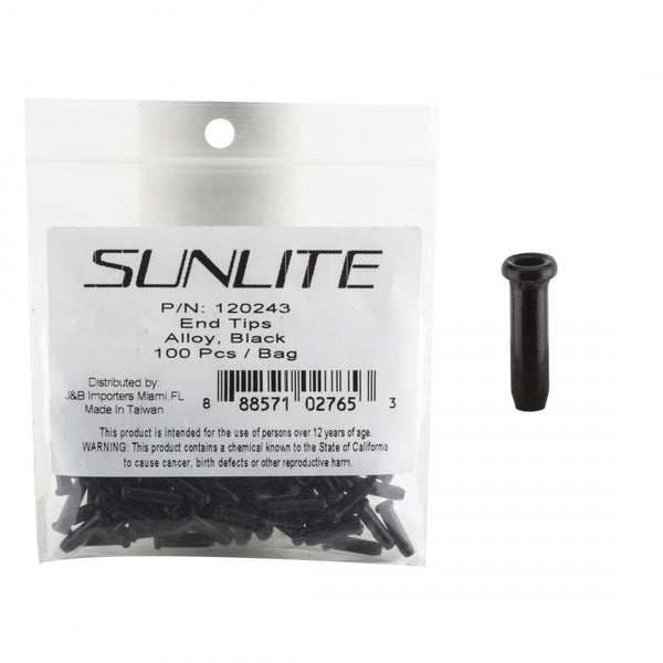 SUNLITE ALLOY BLACK BGof100