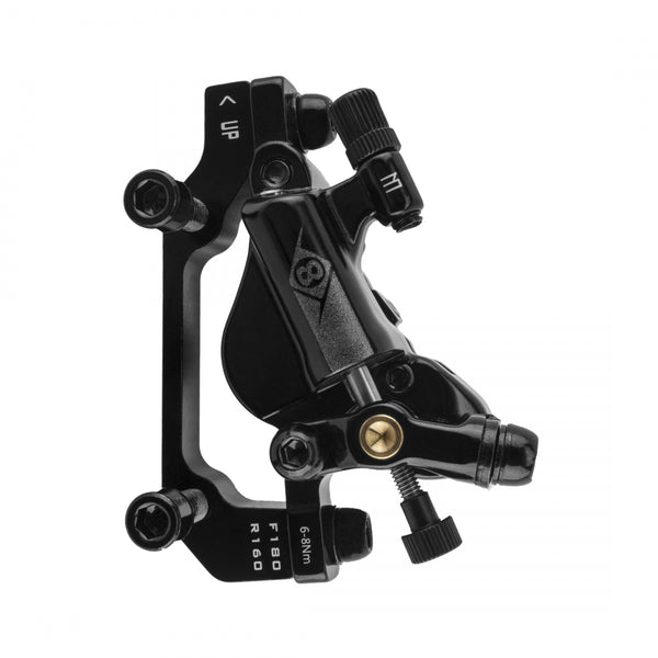 ORIGIN 8 VISE MECH/HYD MTB FTorRR BLACK CALIPER ONLY