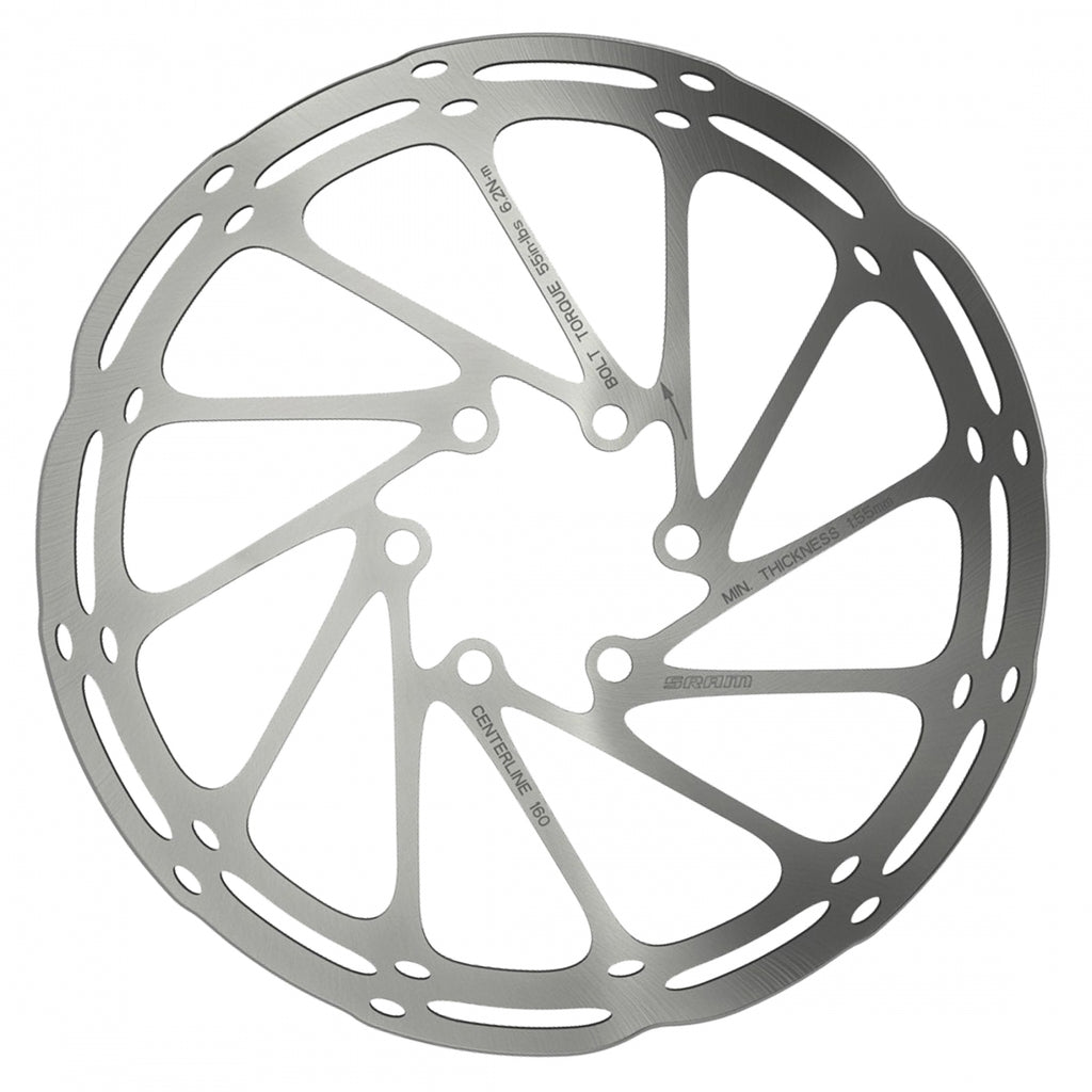 SRAM DISC ROTOR 160 C-LINE 6B ROUNDED