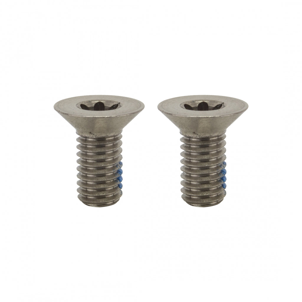 SRAM DISC ADAPTER SCREWS ONLY 10.7mm T25 SS PAIR f/FLAT MOUNT CALIPER