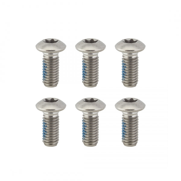 TRP DISC BOLTS T-25 TITANIUM PKof6