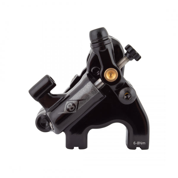 ORIGIN 8 VISE MECH/HYD FLAT MOUNT REAR BLACK CALIPER ONLY