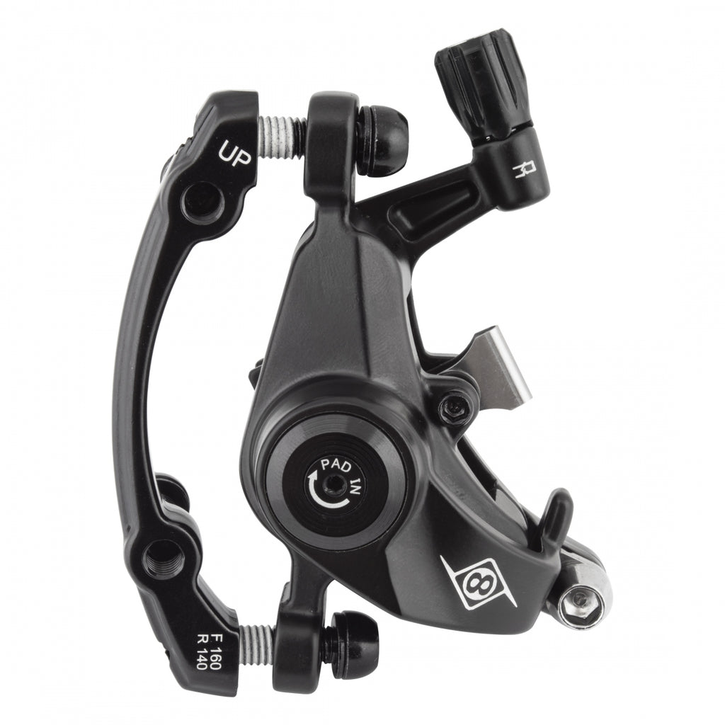 ORIGIN 8 VISE II MECH PM RD/CX/GX FTorRR BLACK CALIPER ONLY (J)