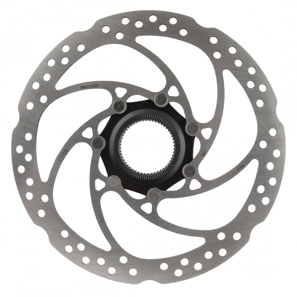 MAGURA DISC ROTOR STORM CL 180 2-PC w/CTR LOCK RING f/TA SL/BK