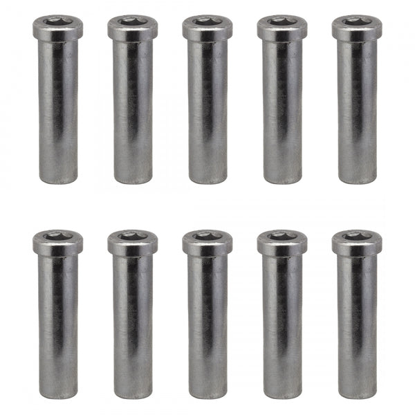 NUT FRONT 30mm F/CARBON FORK ALLEN HEAD BGof10