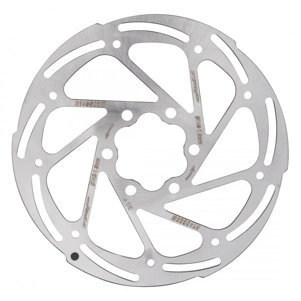 TRP DISC ROTOR RS02M 140mm 6b 1pc SILVER w/BOLTS (N)