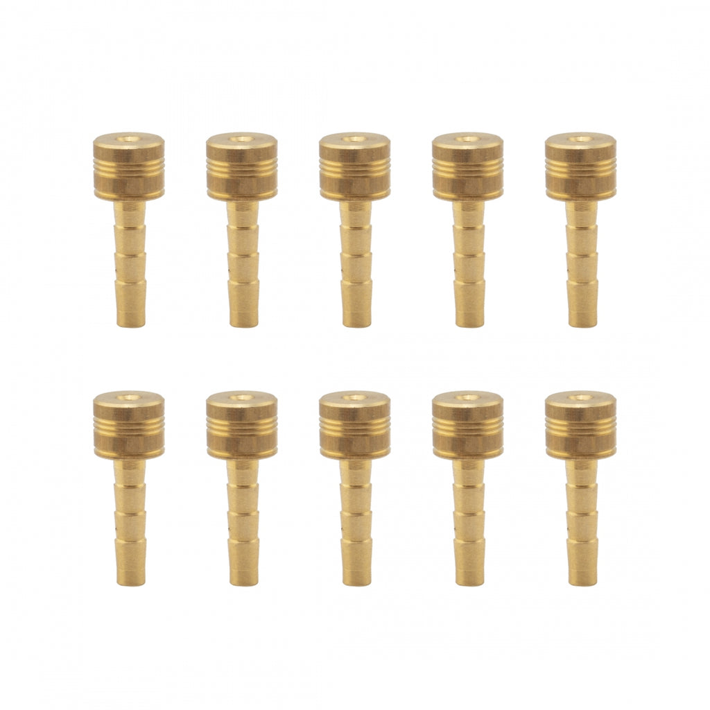 SUNLITE HOSE FITNG BARB PT10 2.1 BRASS f/MAGURA/AVID BGof10