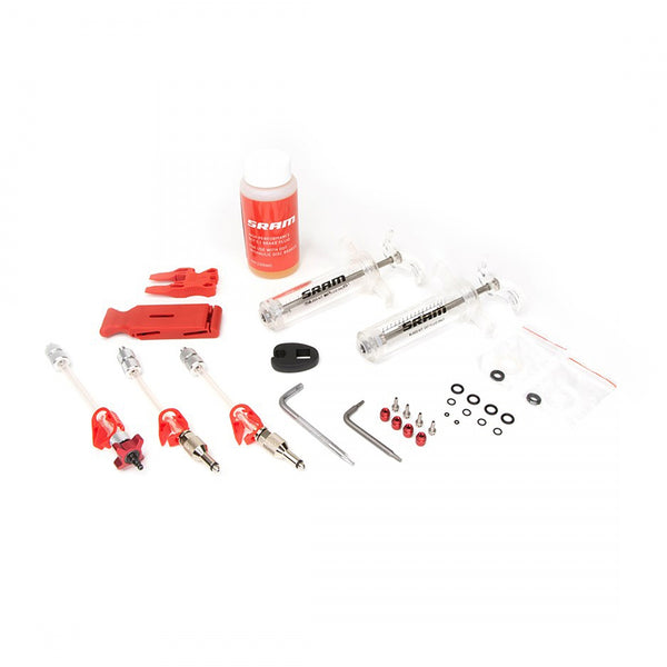 BRAKE DISC SRAM BLEEDKIT PRO DOT V2w/FLUID w/BLEEDING EDGE FITTING