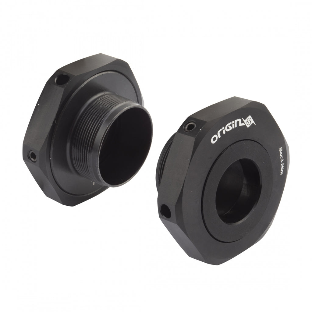 ORIGIN 8 REVOLVR ECCENTRIC BSA TO FIT GXP//HTII 68/73 BLACK w/SPACERS