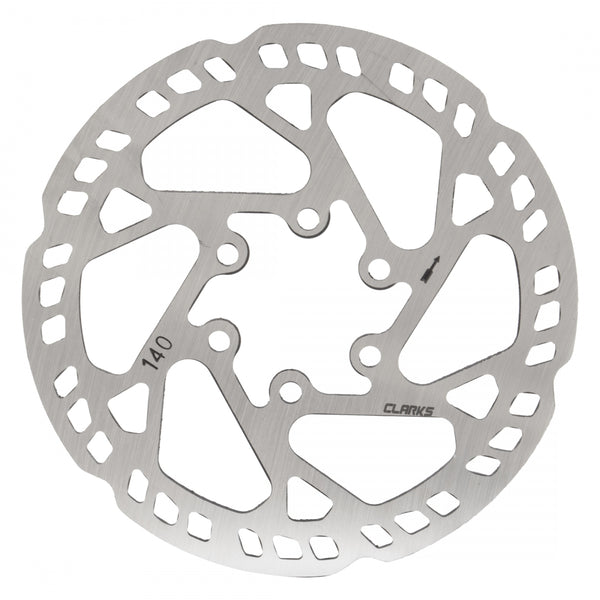 CLARKS DISC ROTOR 6B CLE-140 2.3mm SILVER