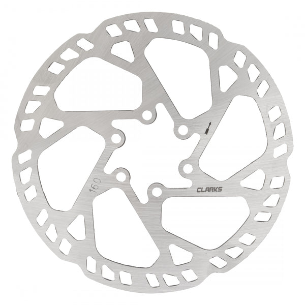 CLARKS DISC ROTOR 6B CLE-160 2.3mm SILVER