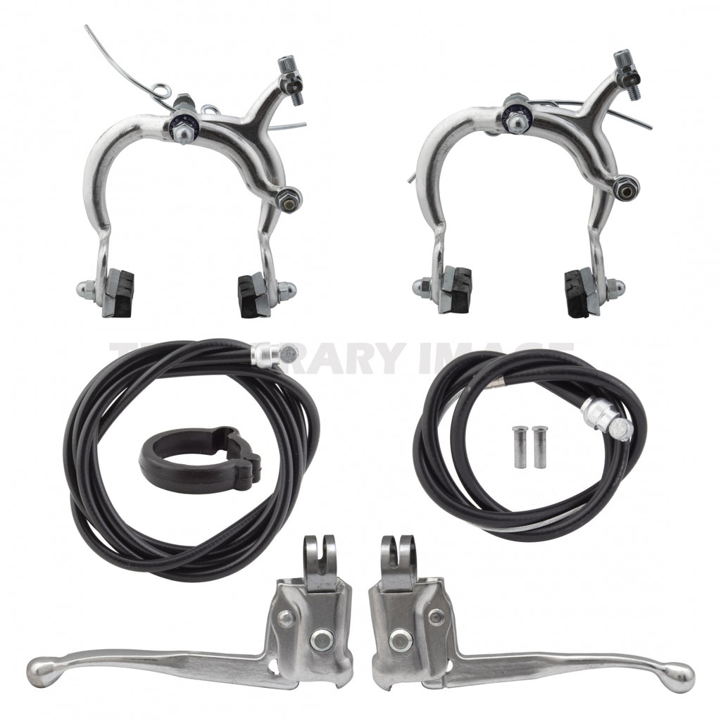 SET SUNLITE ALLOY F+R w/LVRS 1080A 83-105mm SILVER