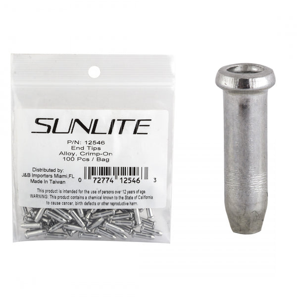 SUNLITE ALLOY SILVER BGof100