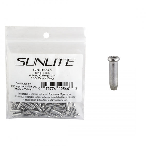 SUNLITE ALLOY SILVER BGof100