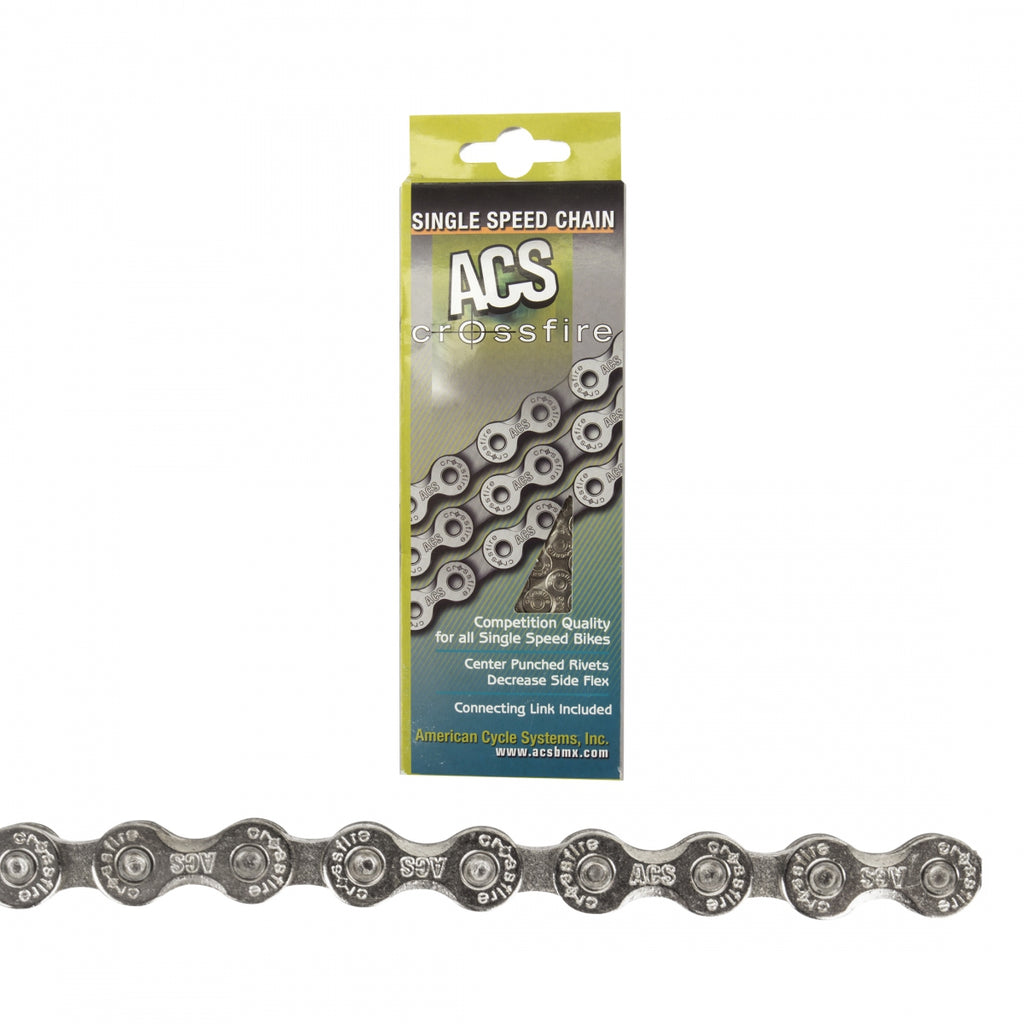 ACS 1/2x3/32 CROSSFIRE 1s SILVER 106L