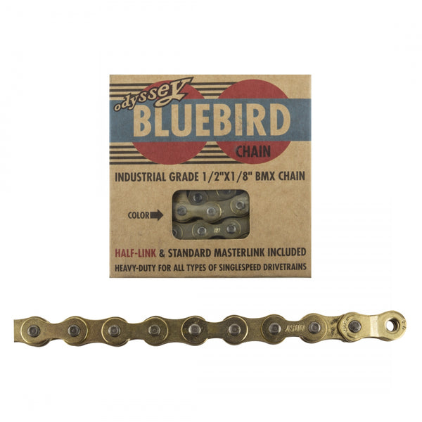 ODYSSEY 1/2x1/8 BLUEBIRD 1s GOLD w/1/2LINK