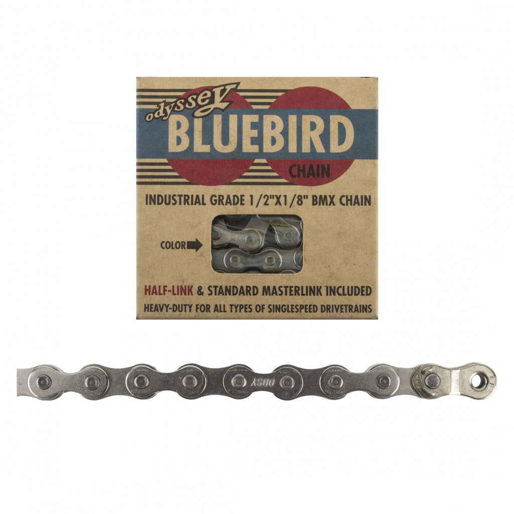 ODYSSEY 1/2x1/8 BLUEBIRD 1s SILVER w/1/2LINK