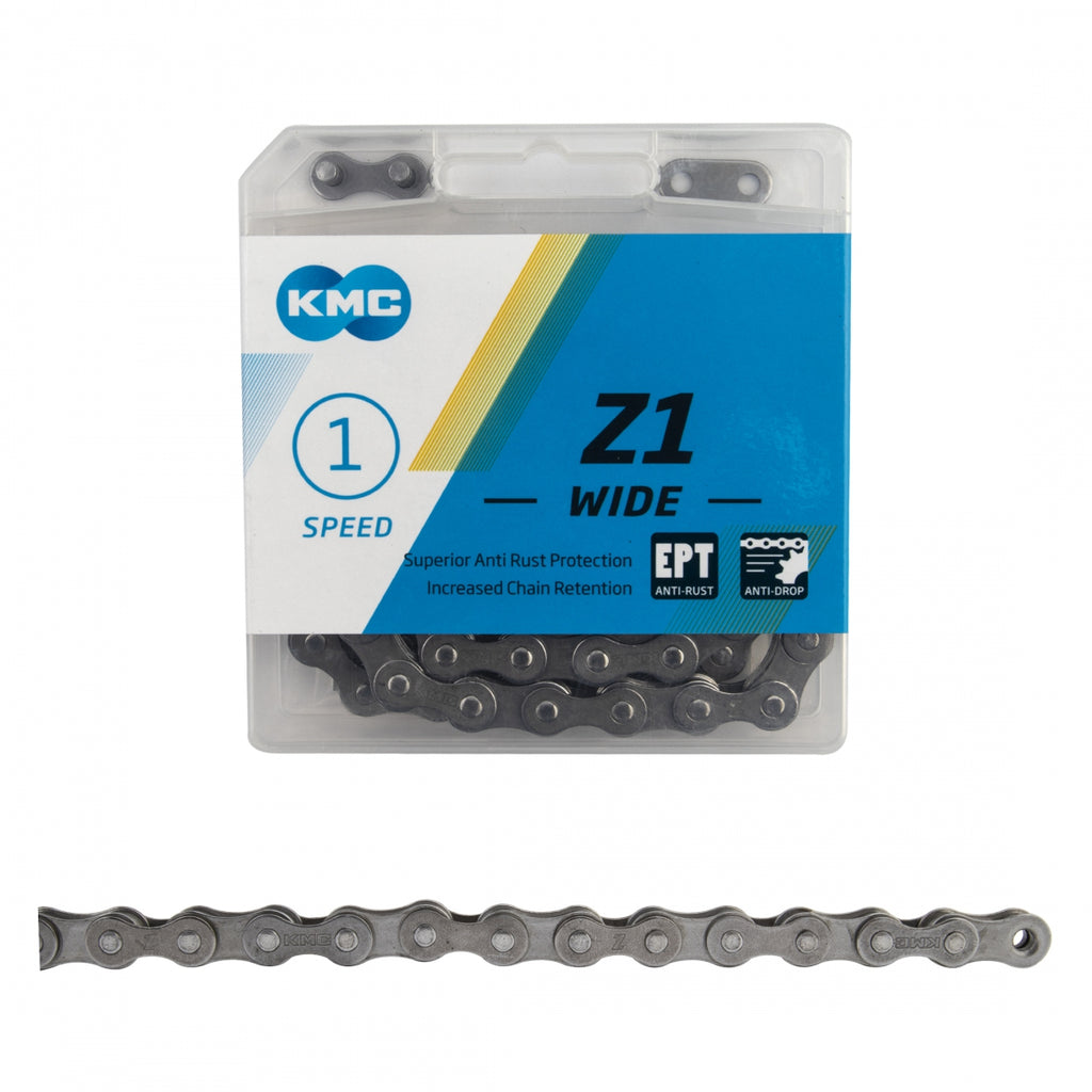 KMC 1/2x1/8 Z1 1s EPT SILVER 112L