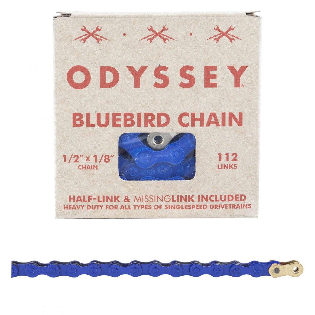 ODYSSEY 1/2x1/8 BLUEBIRD 1s BLUE w/1/2LINK