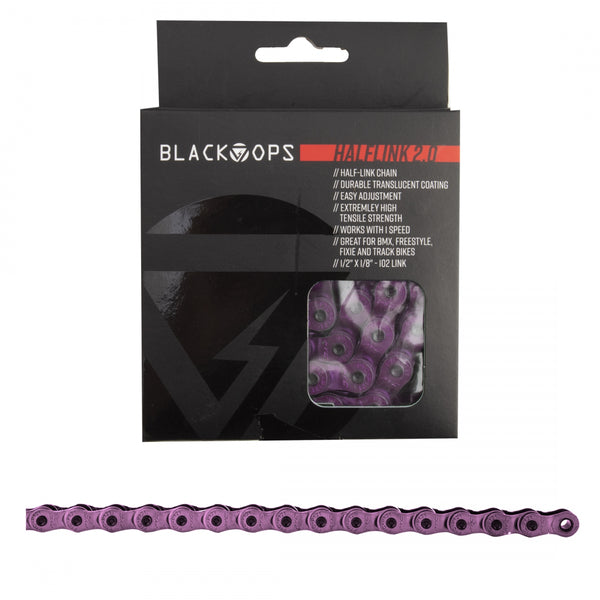 BLACK-OPS 1/2x1/8 HALF LINK 2.0 1s TRANSLUCENT-PU 102L