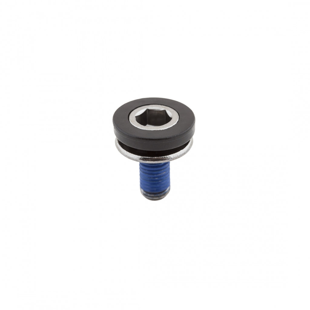 AXLE BOLT SUNRACE M8 w/PLASTIC CAP CROMO