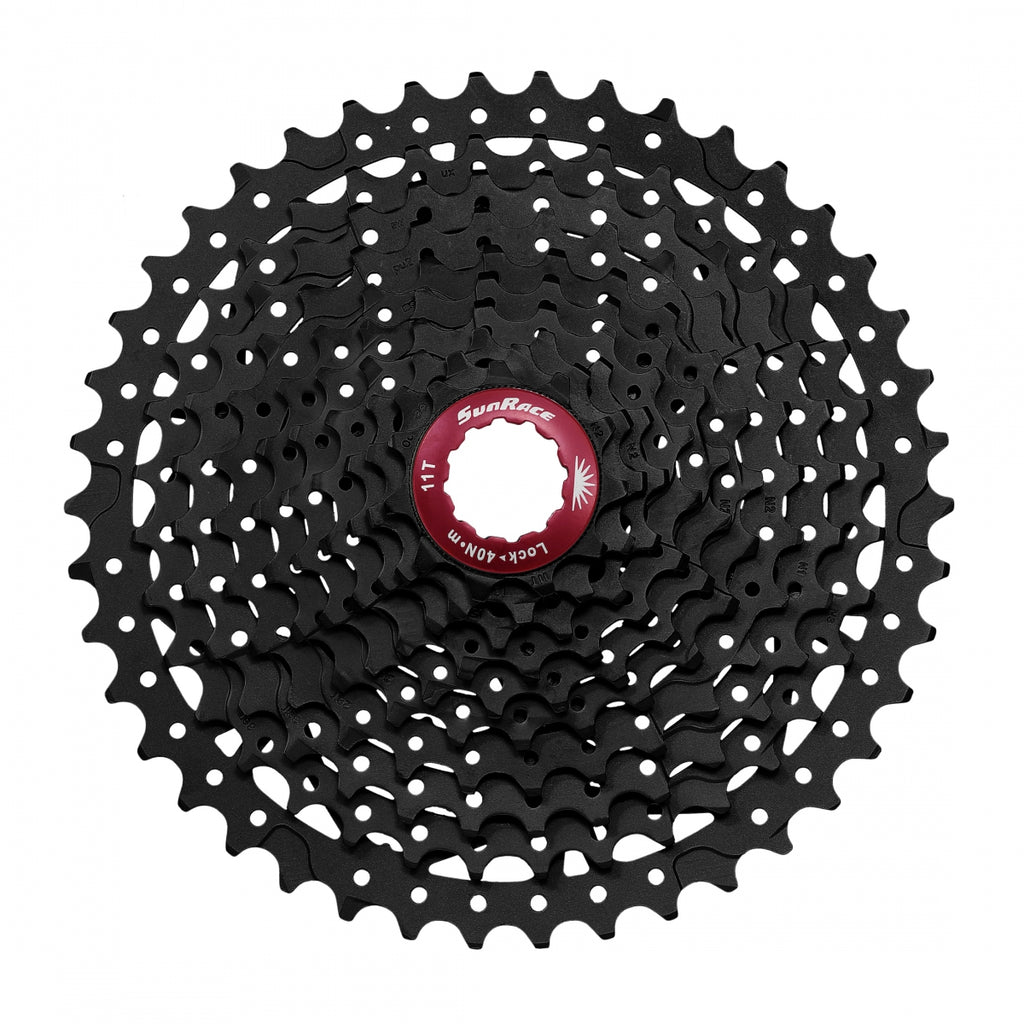 SUNRACE CSMX 11-42 BK/RD 10s