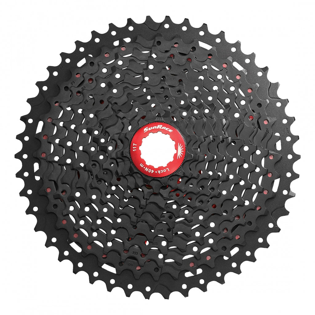 SUNRACE CSMX 11-46 BK/RD 11s