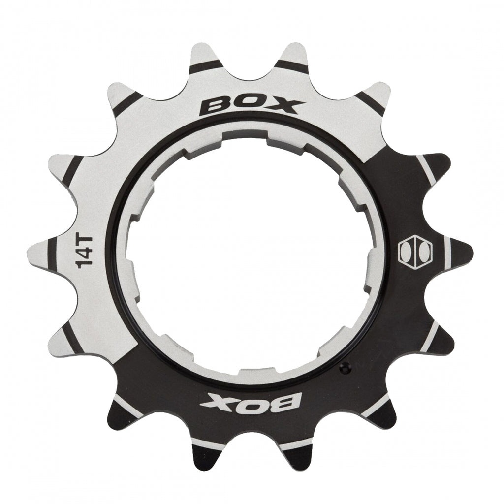 BOX ONE ALLOY 14T 3/32  f/SGLE SPD CASS BLACK