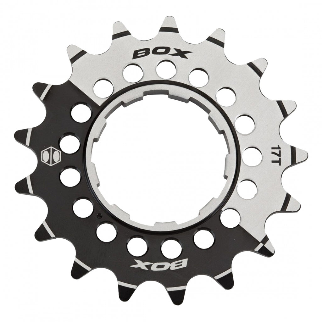 BOX ONE ALLOY 17T 3/32  f/SGLE SPD CASS BLACK