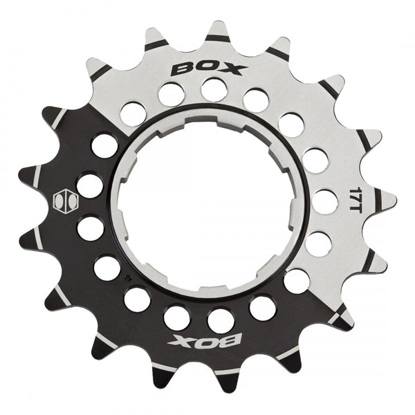 BOX ONE ALLOY 17T 3/32  f/SGLE SPD CASS BLACK