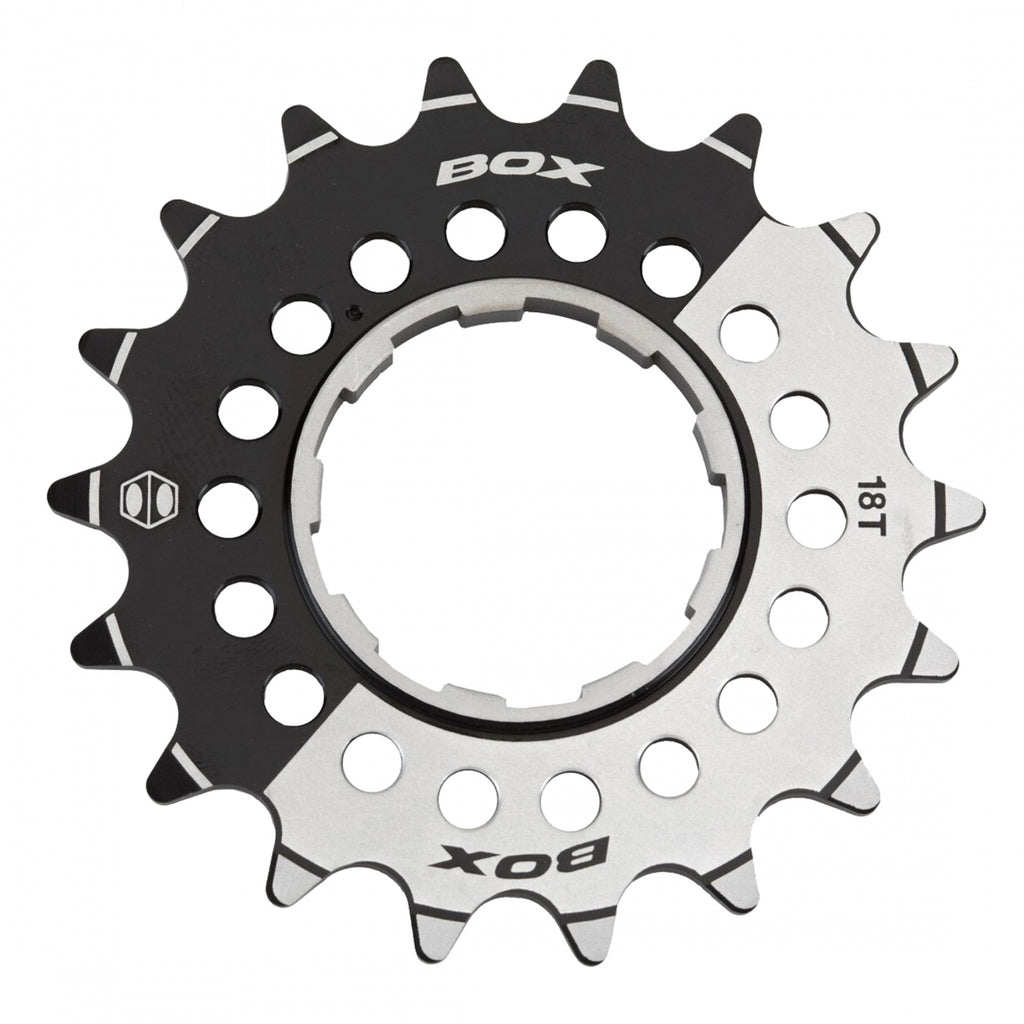 BOX ONE ALLOY 18T 3/32  f/SGLE SPD CASS BLACK