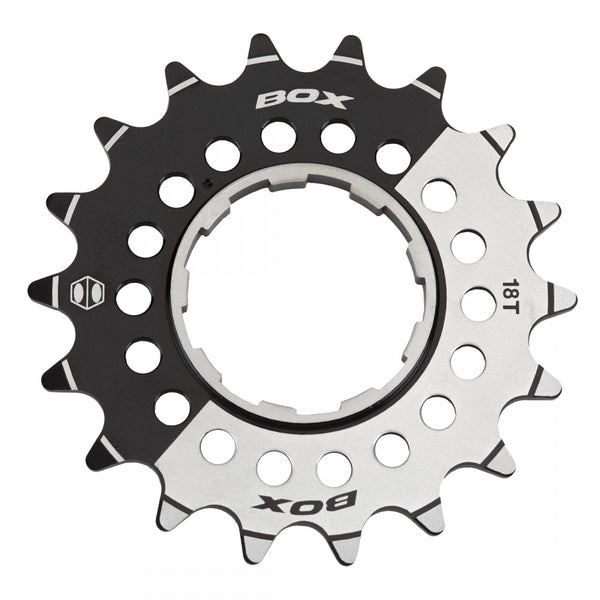 BOX ONE ALLOY 18T 3/32  f/SGLE SPD CASS BLACK