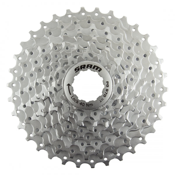 SRAM PG970 11-34 9s SILVER