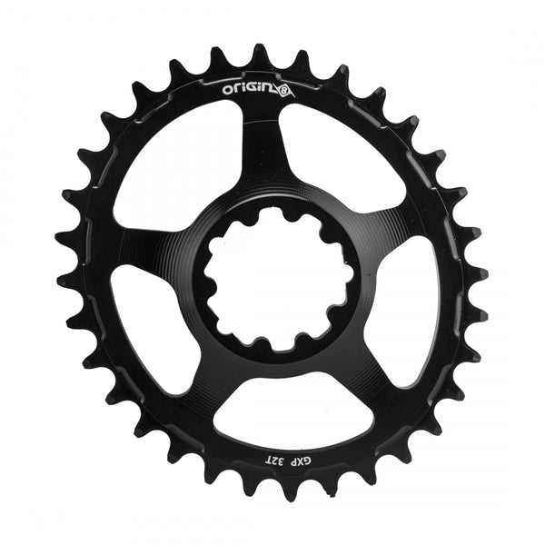 ORIGIN 8 HOLDFAST OVAL DIRECT FOR GXP 32T 10/11/12s BLACK