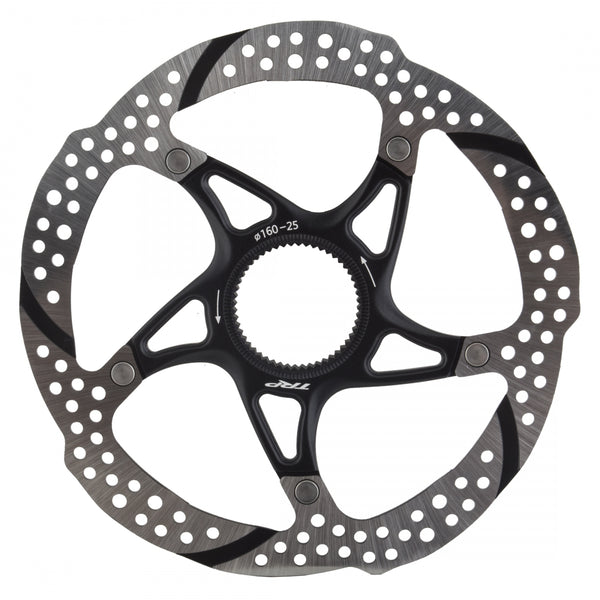 TRP DISC ROTOR TR-25 160mm CL BLACK LOCK RING NOT INCLUDED