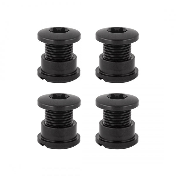 BOLT SET ABSOLUTEBLACK 4xSHORT BLACK