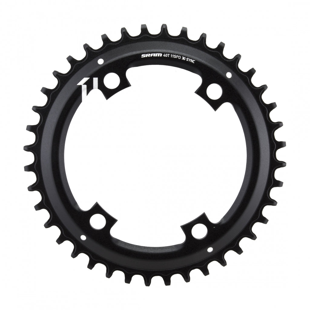 SRAM 40T XSYNC ASYM 4-bolt 110 11s BLACK