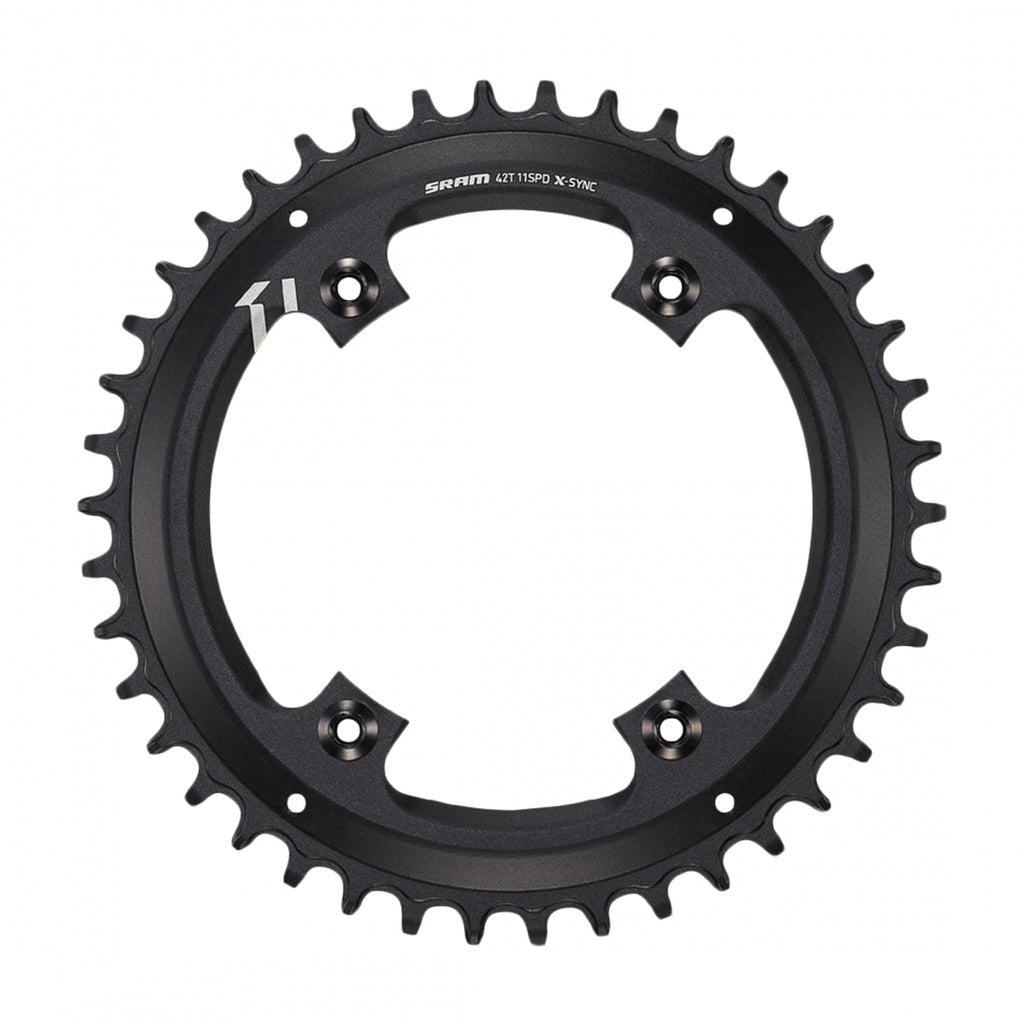 SRAM 42T XSYNC ASYM 4-bolt 110 11s BLACK