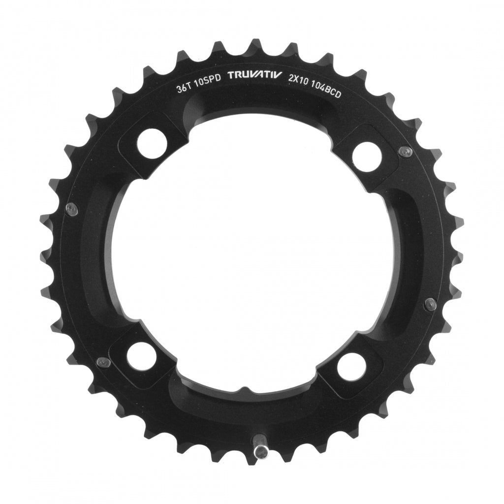 SRAM 36T 104mm 2x10 3-PIN 36/22 ALLOY BLACK