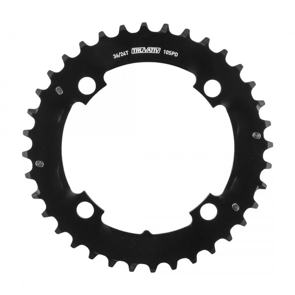 SRAM 36T 104mm 2x10 36/24 ALLOY BLACK