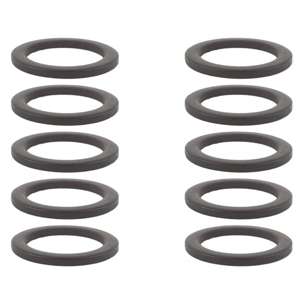 AXLE WASHER BLACK-OPS 19mm 19.1x26x2.0mm BLACK BGof10