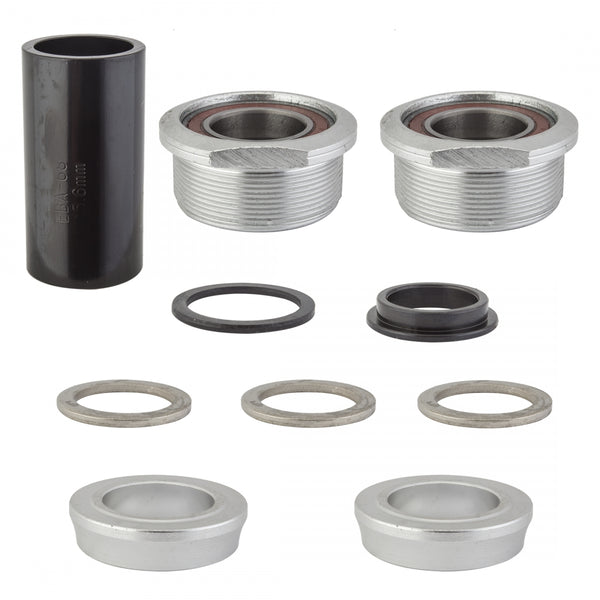 BLACK-OPS EURO to 19mm w/BEARINGS SILVER