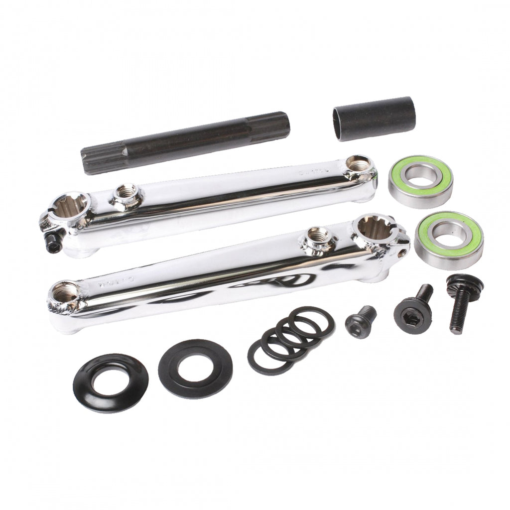 SET SUNDAY SAKER V2 RHD/LHD 175 3pc 22mm CROMO w/19mm MID BOTTOM BRACKET CP