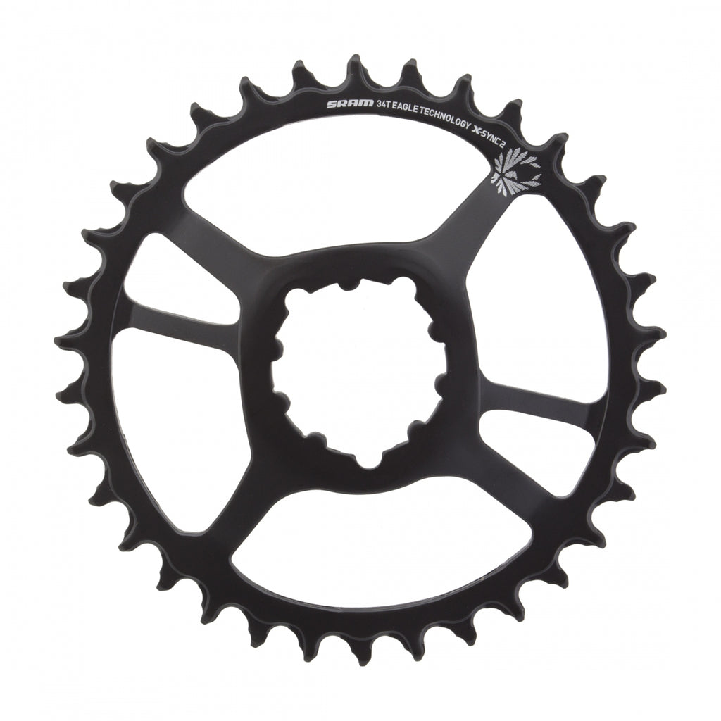 SRAM 34T DIRECT 6mm STEEL BLACK NXEAGLE