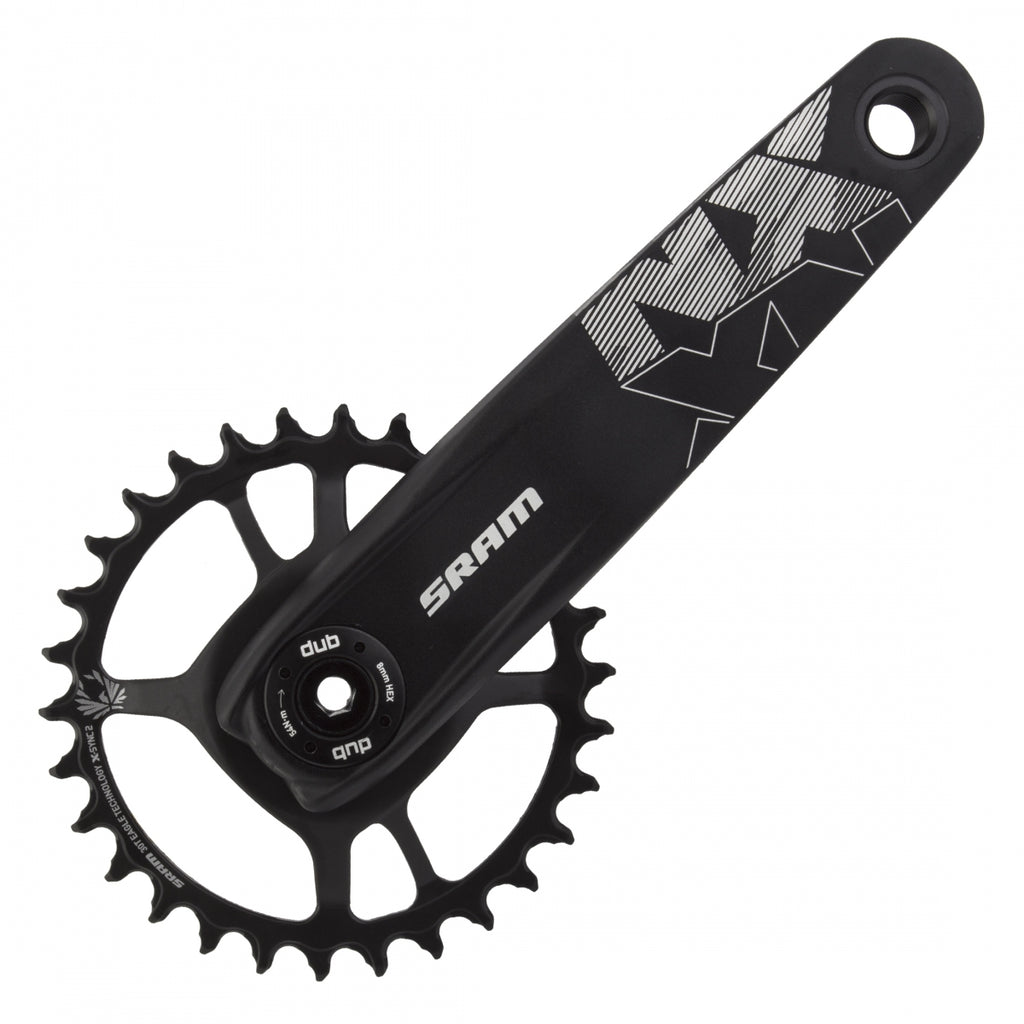 SRAM NX EAGLE FAT4 170x30 DM DUB XSYNC2 STEEL w/o CUPS BLACK 12s