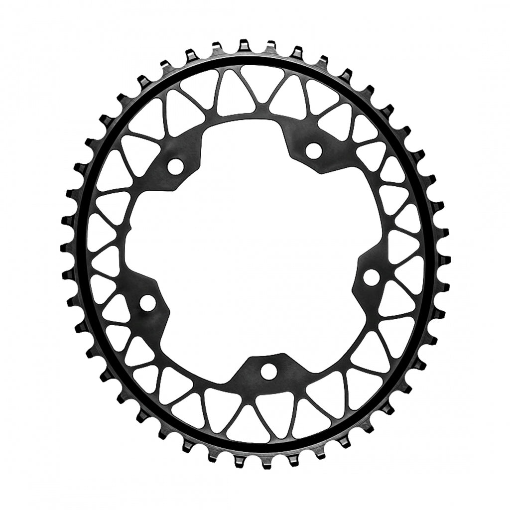 ABSOLUTEBLACK OVAL 110mm 44T 5B GRAVEL 1X BLACK