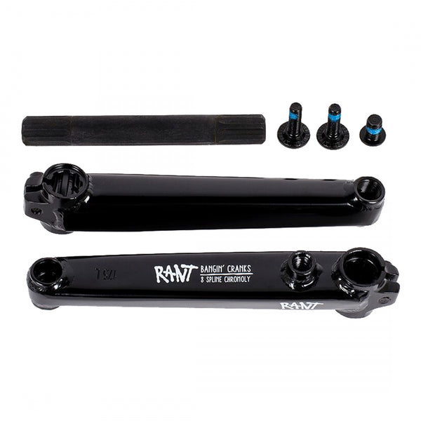 RANT BANGIN 8 RHD/LHD 170 3pc 19mm 8-SPLINE CROMO BLACK