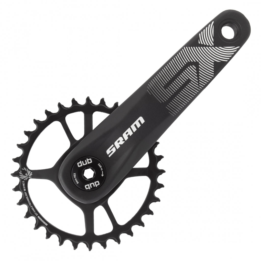 SRAM SX EAGLE 170x32 DM DUB XSYNC2 STEEL w/oCUPS BLACK 12s BOOST 148 COMPATIBLE